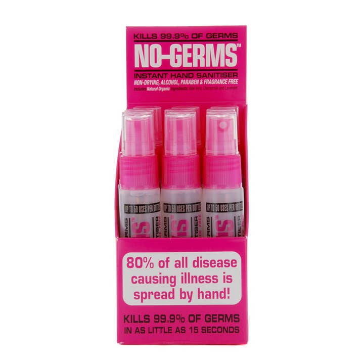 Box Of 12 Instant Hand Sanitiser - 25 Ml for wholesale by no-germs