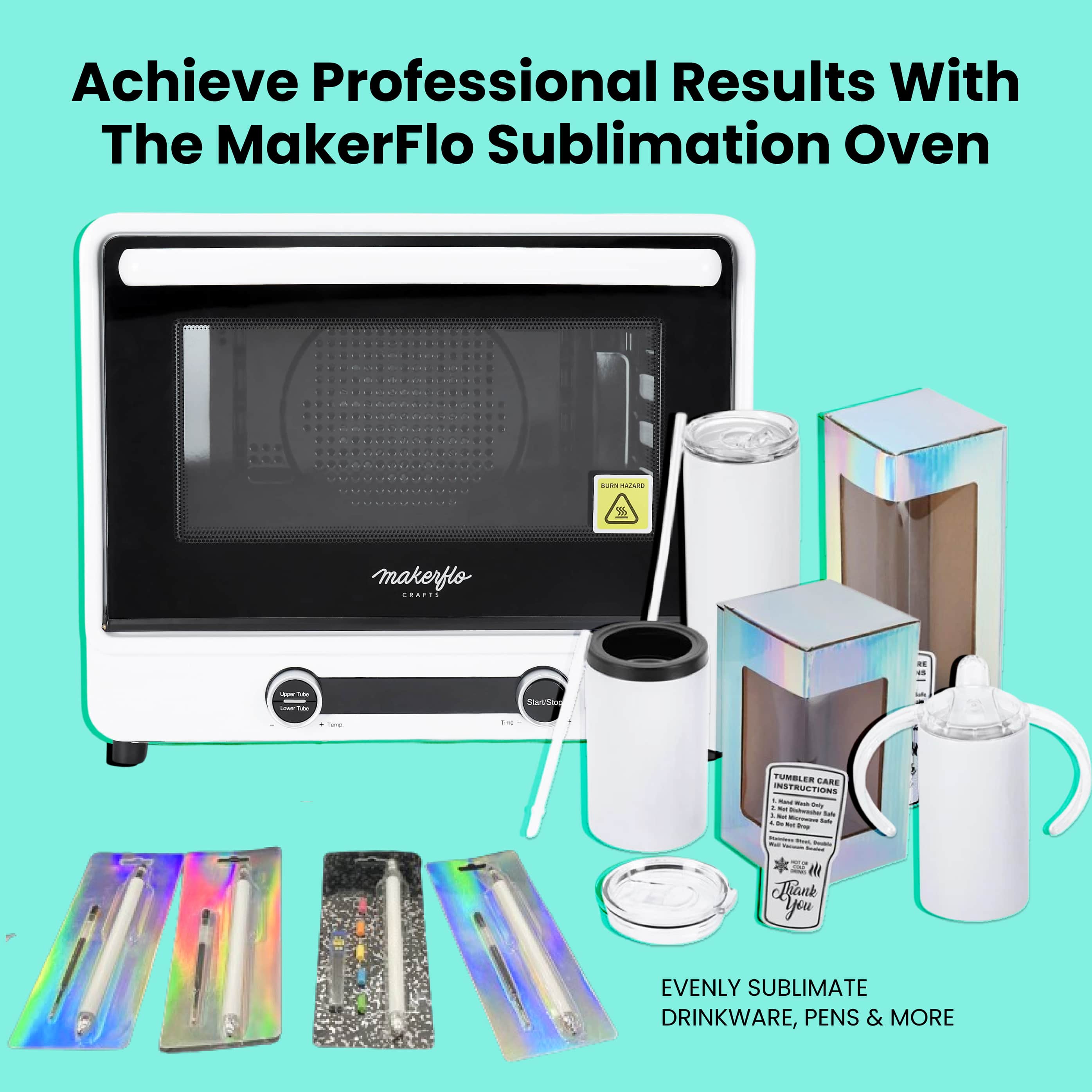 MakerFlo - Wholesale DIY Craft Kit - MakerFlo Sublimation Oven Kit1