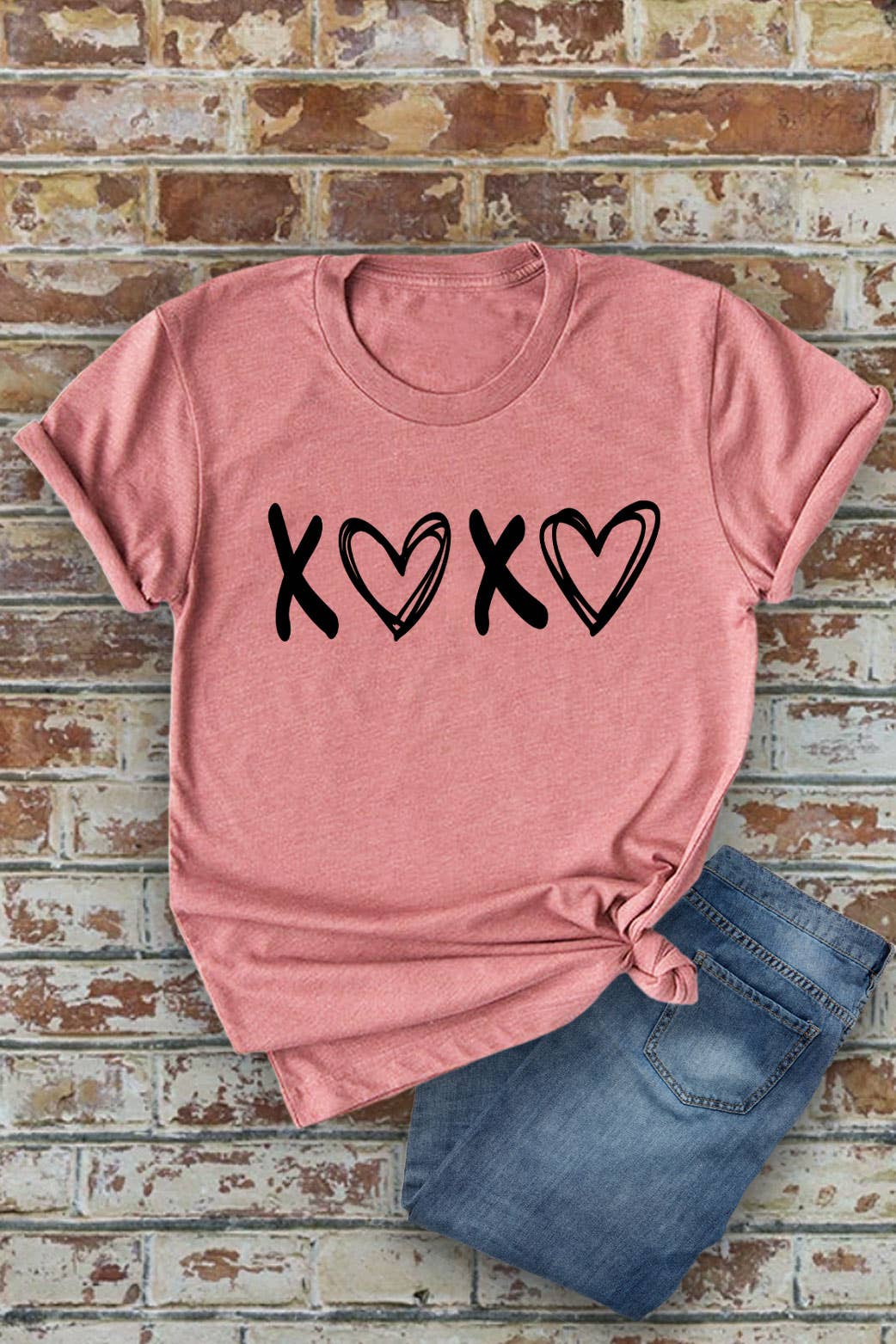 Top Avenue - Wholesale T-shirt met print - Dames - UNISEKS T-shirt met ronde hals en8