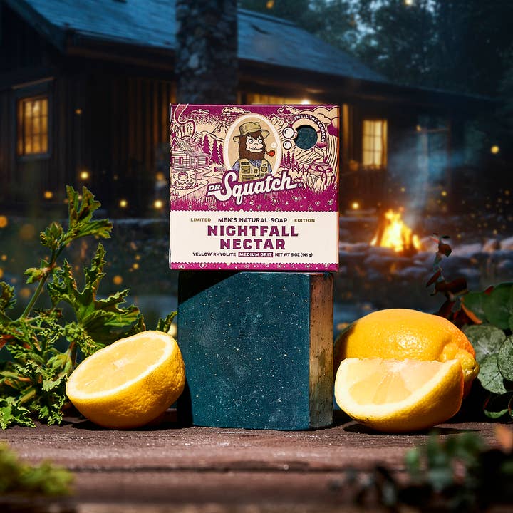 Dr. Squatch - Wholesale Bar Soap - Nightfall Nectar (Summer Seasonal Bar Soap) - 6 units6