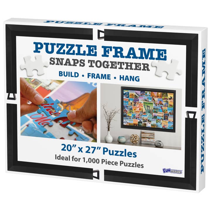 Funwares - Wholesale Picture Frame - Jigsaw Puzzle Picture Frame, Poster, Kids & Children Artwork