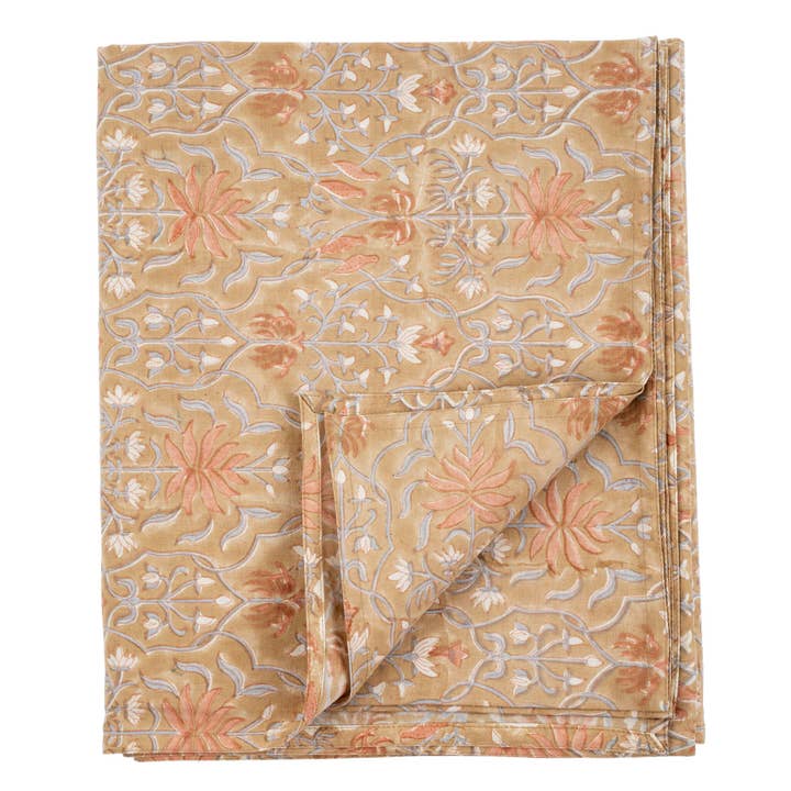 Indaba Trading - Vente Nappes - Nappe Acapulco Block Print