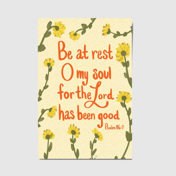 EverElling - Wholesale Postcard - Be At Rest Postcard1