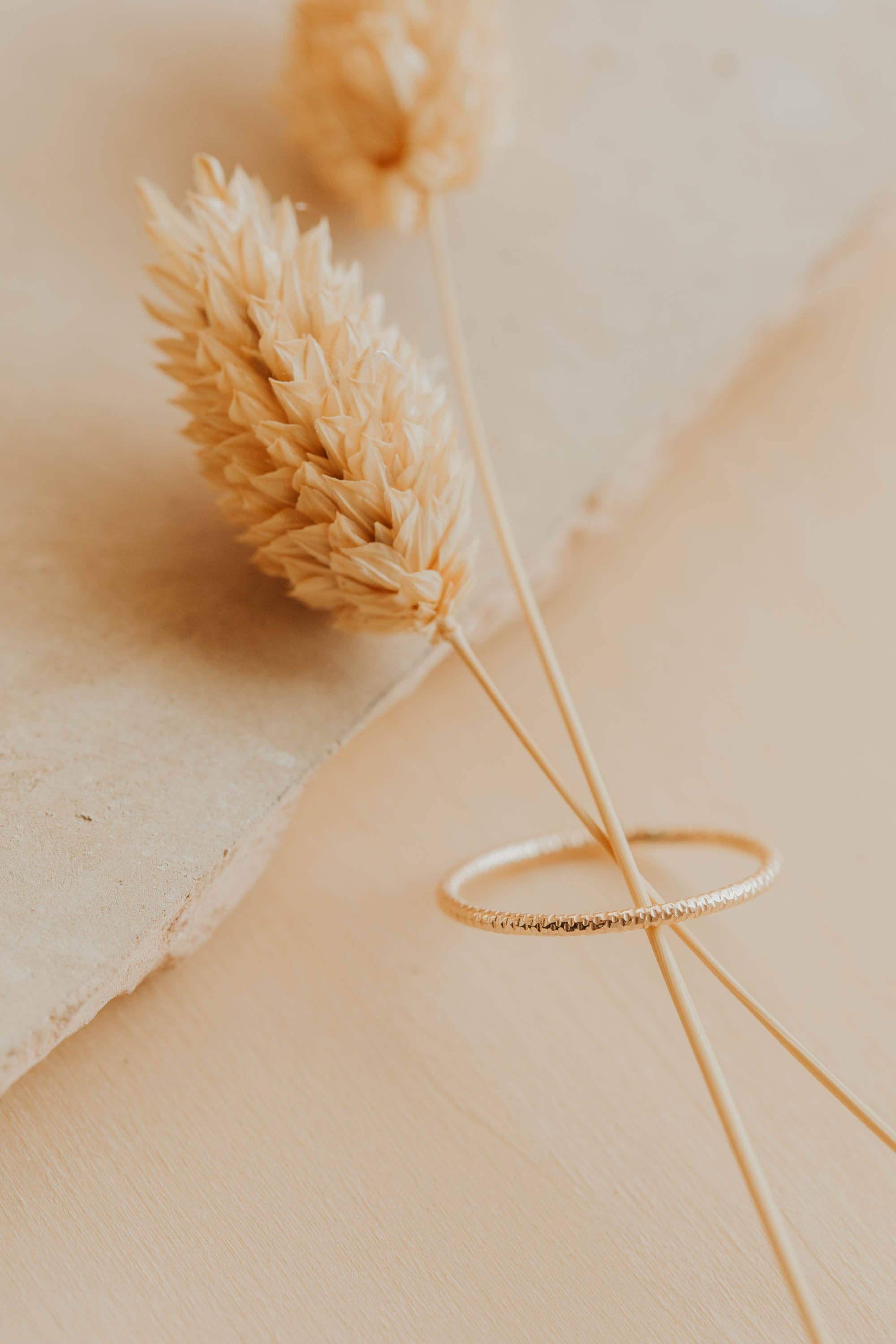 Hello Adorn – wholesale Band/stacked ring – Moonlight Band  | 14kt Gold Fill + Sterling Silver5