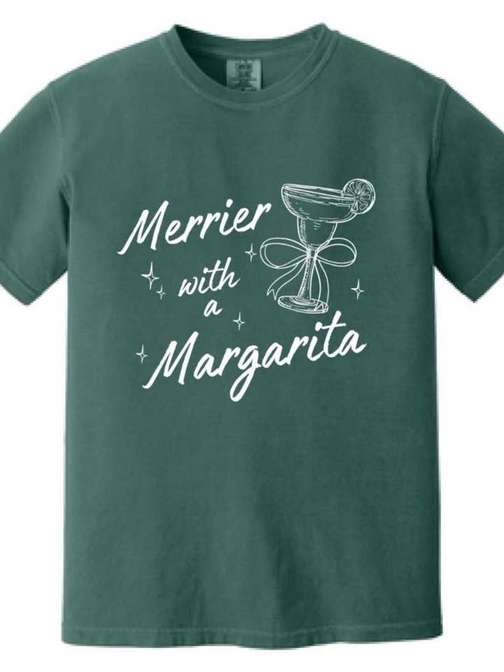 Merrier with a... Tee for wholesale by Black Birch