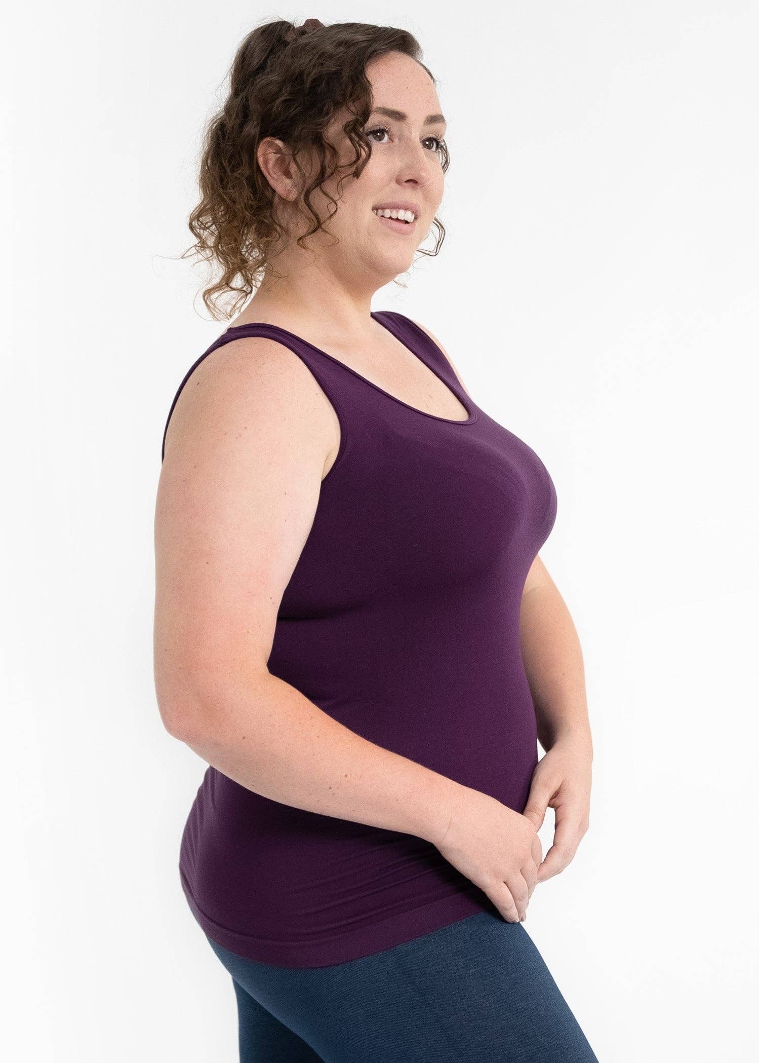 ELIETIAN - Wholesale Tank Top - Women's - Reversible Tank - Curvy Fit87