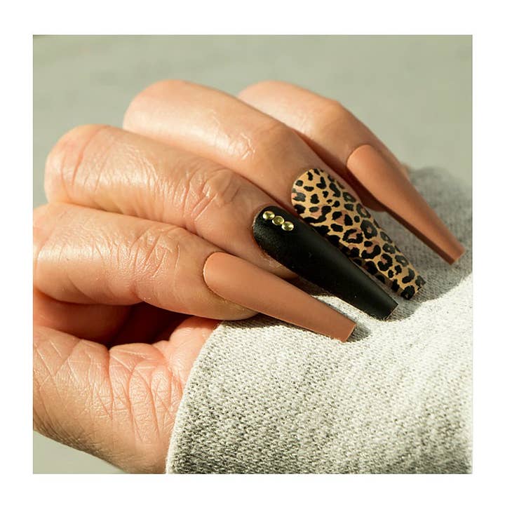 PINEAPPLE Beauty - Wholesale Press-On/Fake Nails - LA Colors CNT359 Lavish Luxe Nail Tip Kit Wild Rush - 3pc