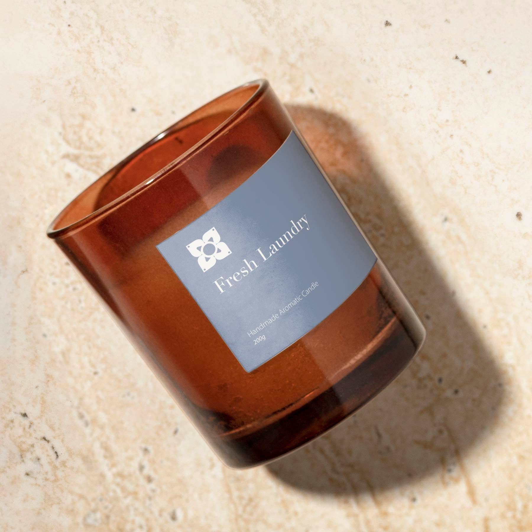 Amber&Horn – wholesale Burkljus – Färsk tvätt doftljus2