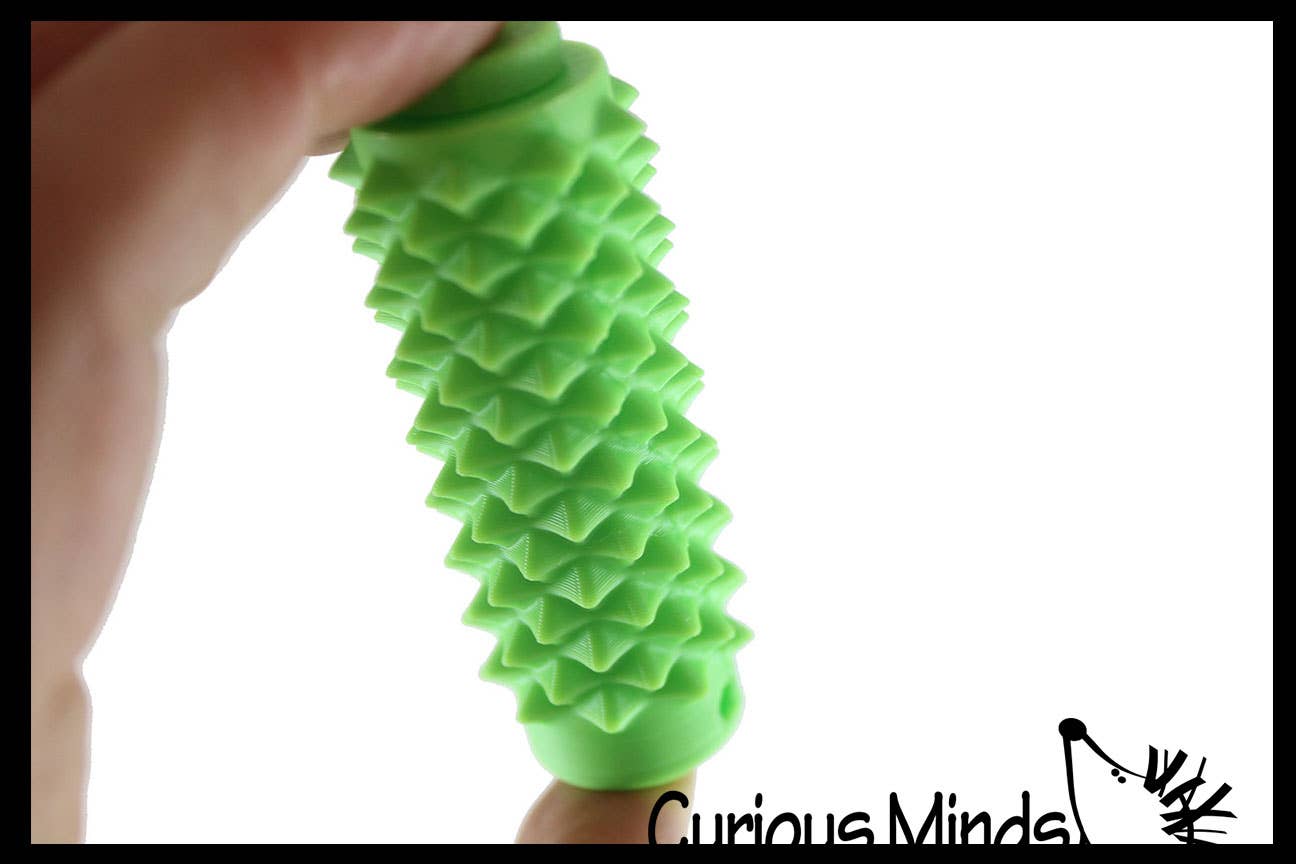 Curious Minds Toys - Vente Fidget/jouet anti-stress – enfant - 1 Rouleau Sensoriel Piquant d'Acupuncture Aïe - Soulagement du Stress5