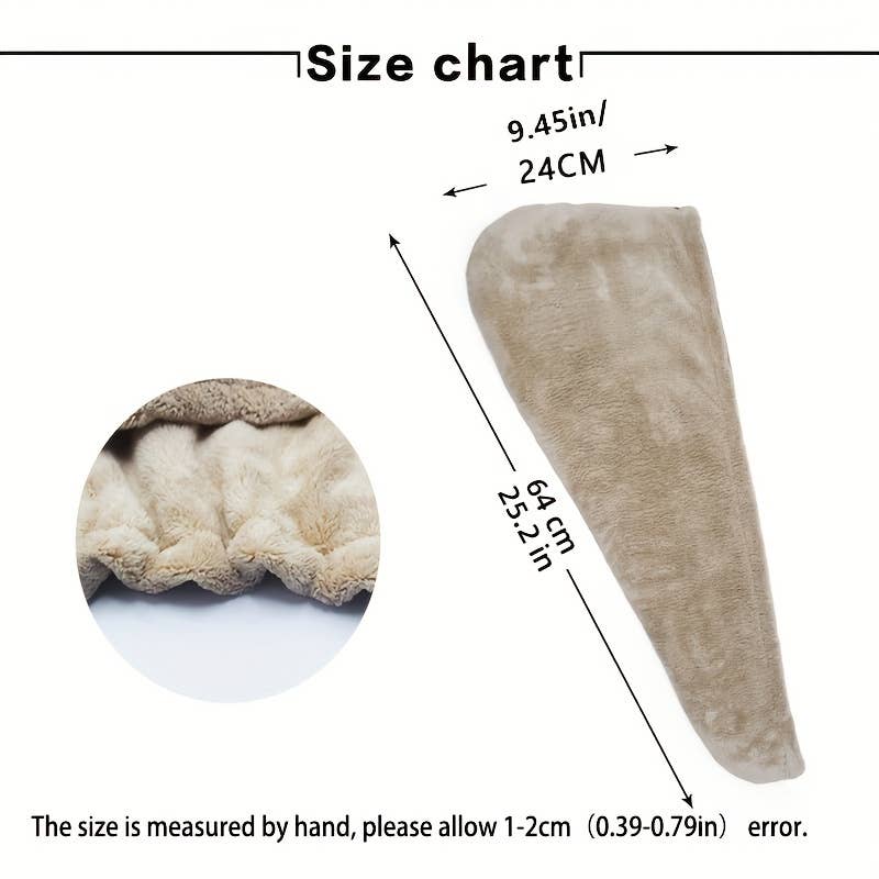 Shop Celino - Wholesale Hair Towel/Wrap - Anti-Frizz Microfiber Hair Towel with Button5