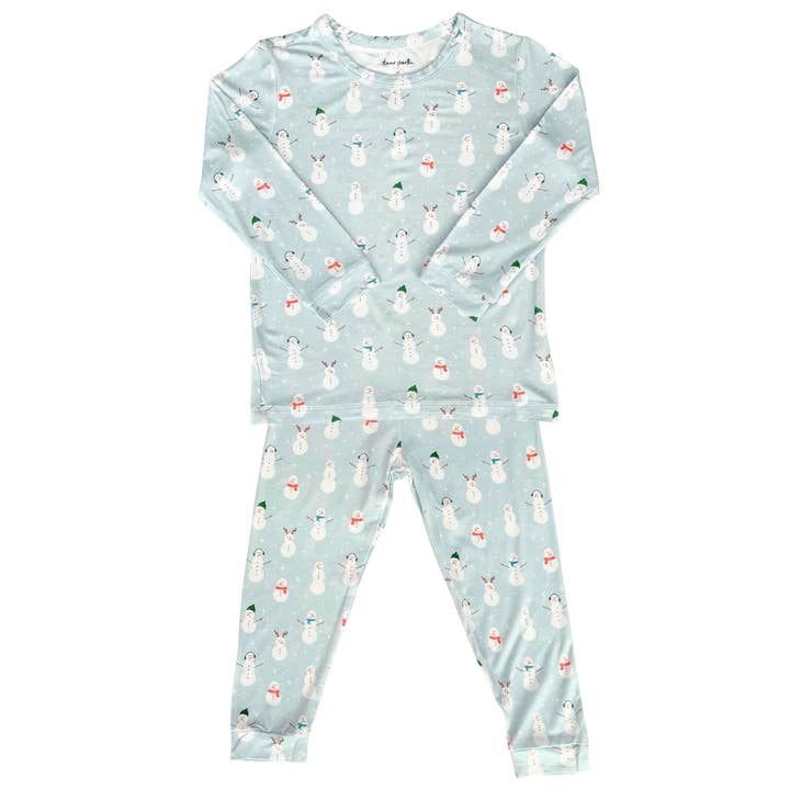 Kleinkind-Pyjama-Set in Frosted Friends für den Großhandel von Dear Perli