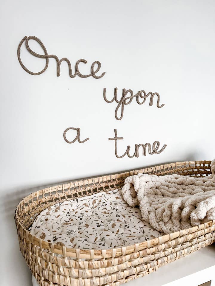 Once Upon A Time - Wall Sign for wholesale by Louchie Baby