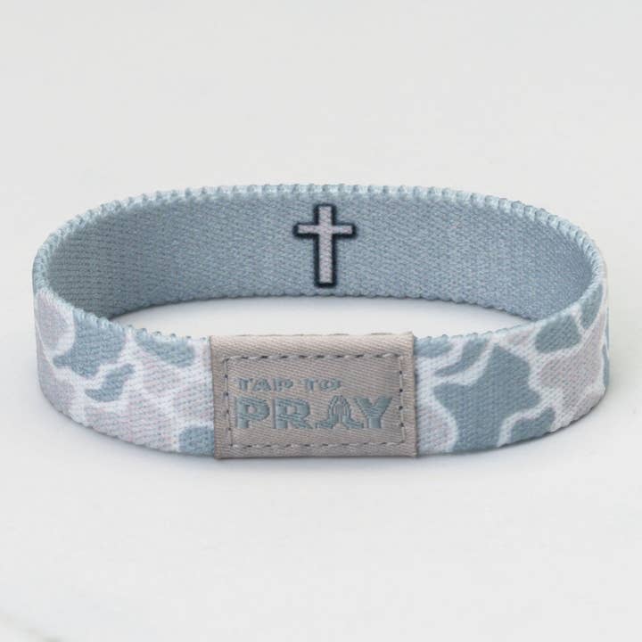 Versible - Wholesale Wristband - Tap To Pray® Wristband – River Rock Camo - Aspen2