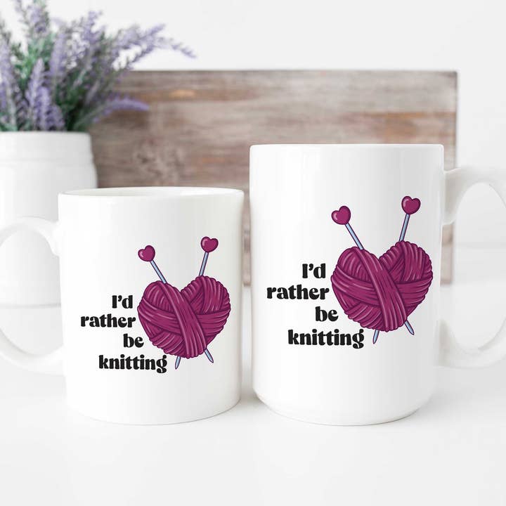 Ich stricke lieber für den Großhandel von Shop Intaglio