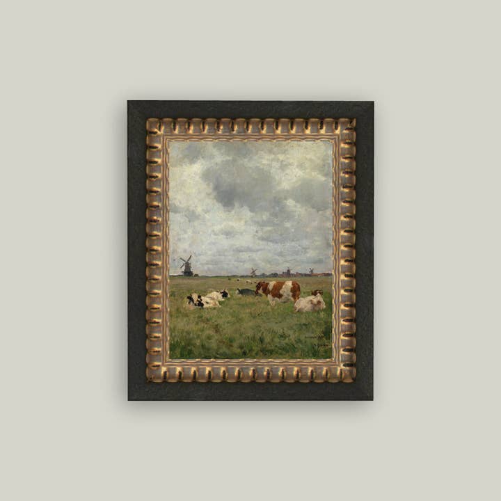 Petal Lane Home - Wholesale Art Print - Cattle on the Pasture