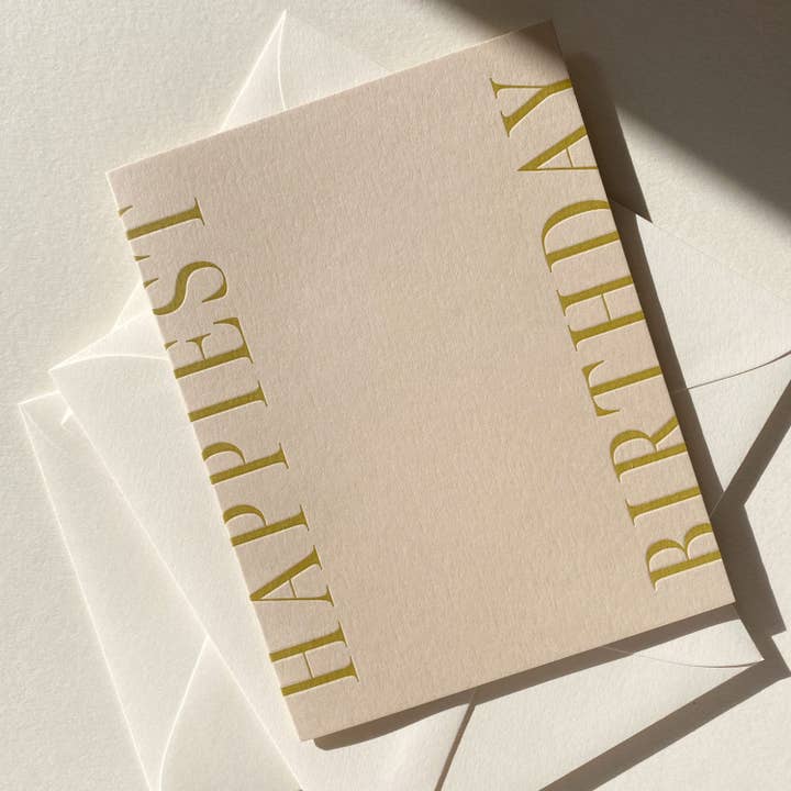 Jaymes Paper - Wholesale Birthday Card - Happiest Birthday No. 374