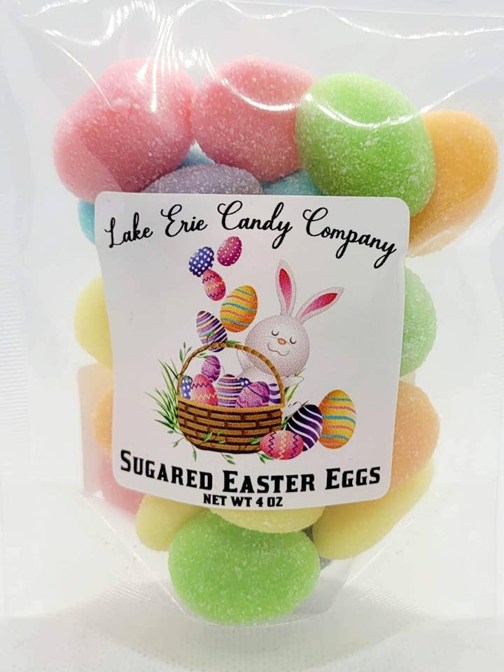 Sugared Easter Eggs for wholesale by Lake Erie Candy Company