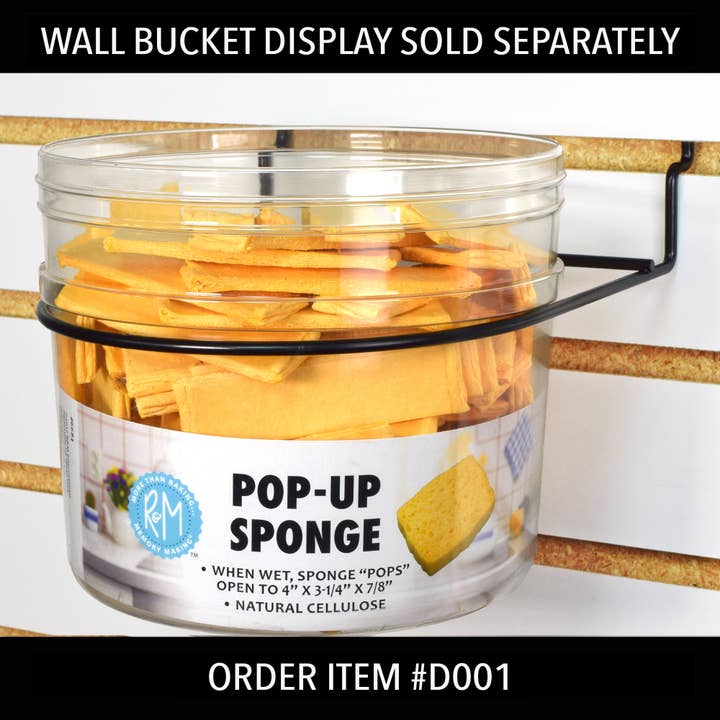 Wall Bucket Refill Pop Up Sponge /100 for wholesale by R&M International
