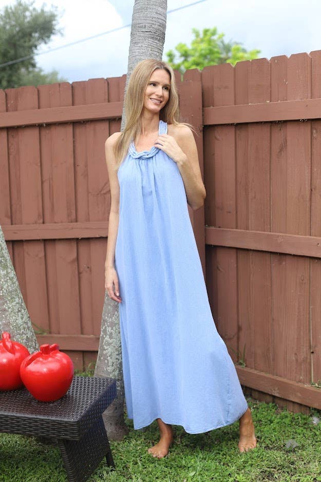 Giocam - Wholesale Dress - Women's - 596 Long Dress Ceci1