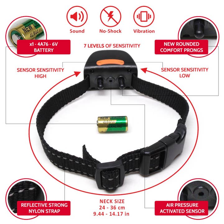Daonly Pets - Venta al por mayor Collar - Perros - Collar DAONLY de adiestramiento antiladridos para perros peq