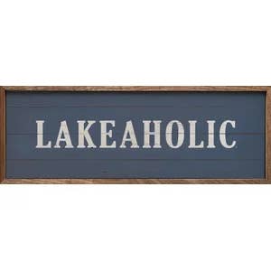 Lakeaholic Blue for wholesale by Kendrick Home