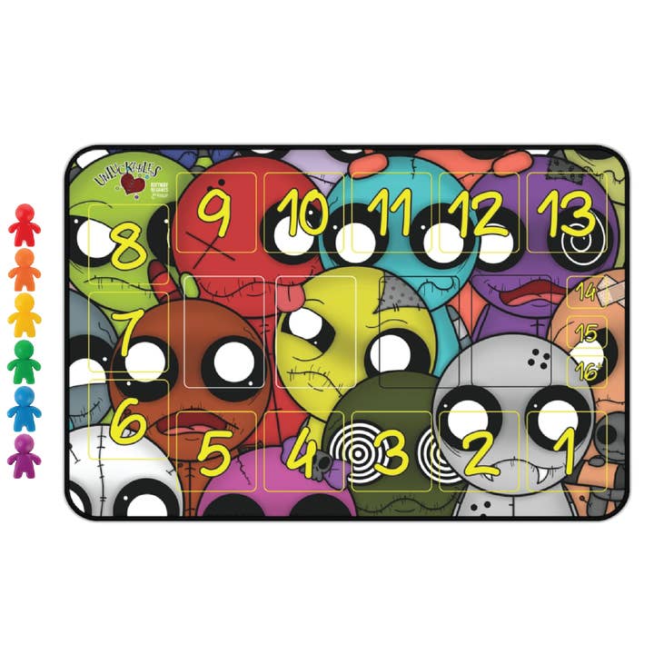 Unluckables Deluxe Game-mat for wholesale by Riftway Games