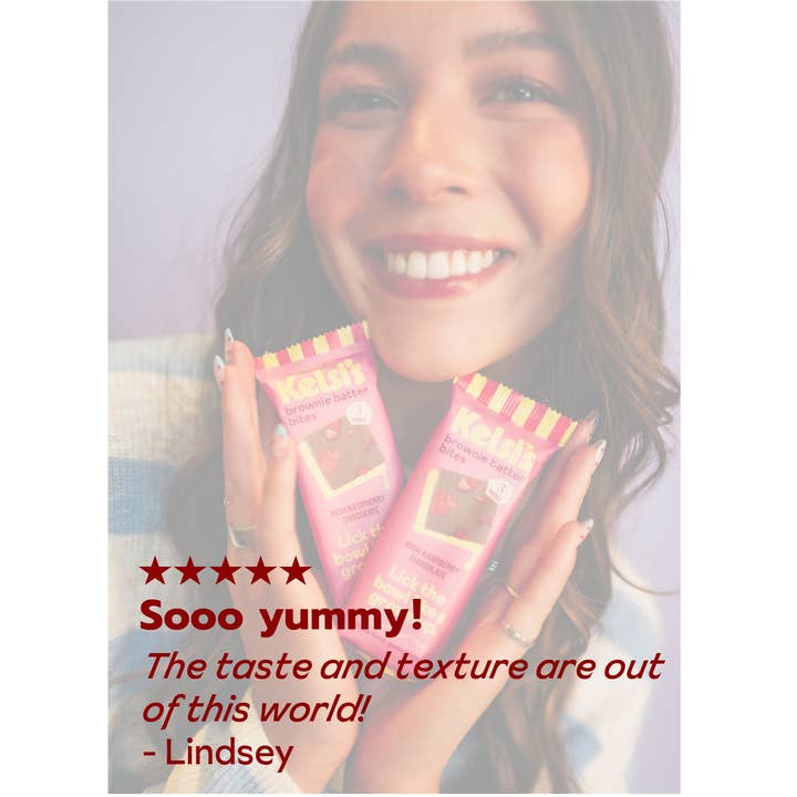 Kelsi's - Wholesale Snack bar - Rich Raspberry Chocolate Brownie Batter Bites Gluten Free2