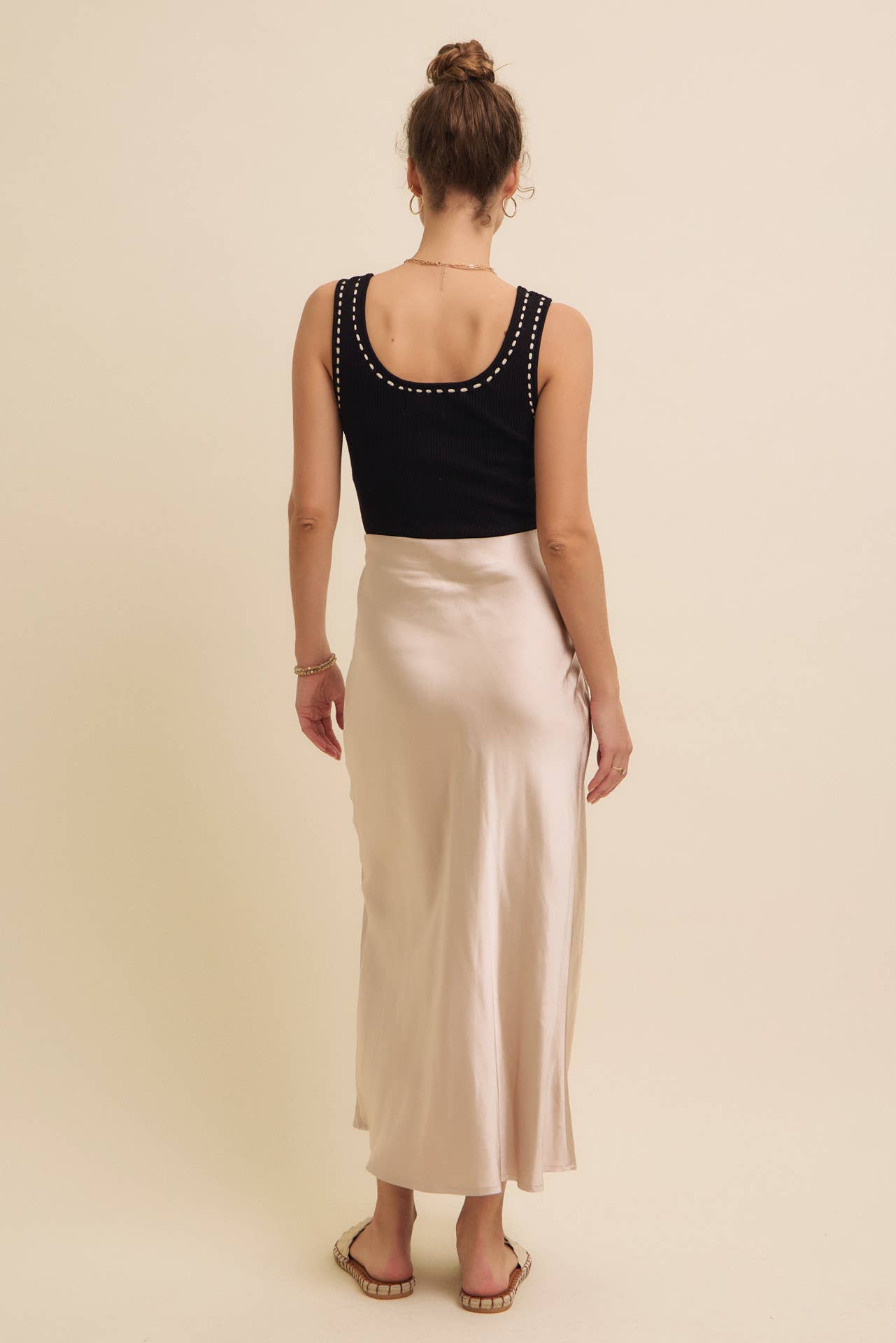 in february - Wholesale Skirt - Women's - HIGH QUALITY THICK SILKY SATIN BIAS CUT MAXI SKIRT13