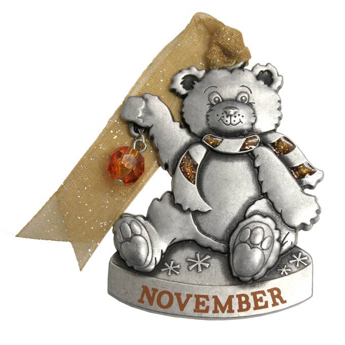 Gloria Duchin - Wholesale Ornament - Birthstone Bear Ornament10