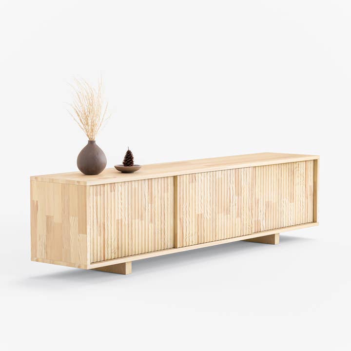 Solid Wood Media Center M3 for wholesale by Stoff Mobel