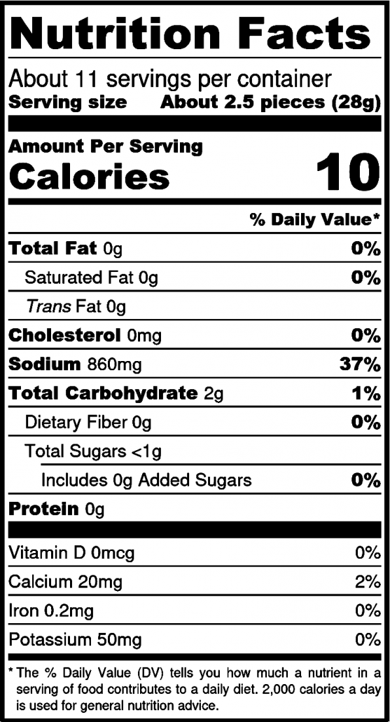 OLIVE THESE FOODS - Wholesale Pickled Vegetables - Pickles:  Spicy Garlic Dill Pickles (16 oz / 454g)2