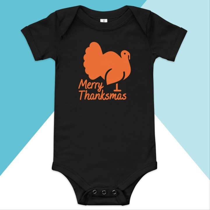 Tutina Buon Grazie Natale Bambino per la vendita all'ingrosso da parte di North Owl Apparel