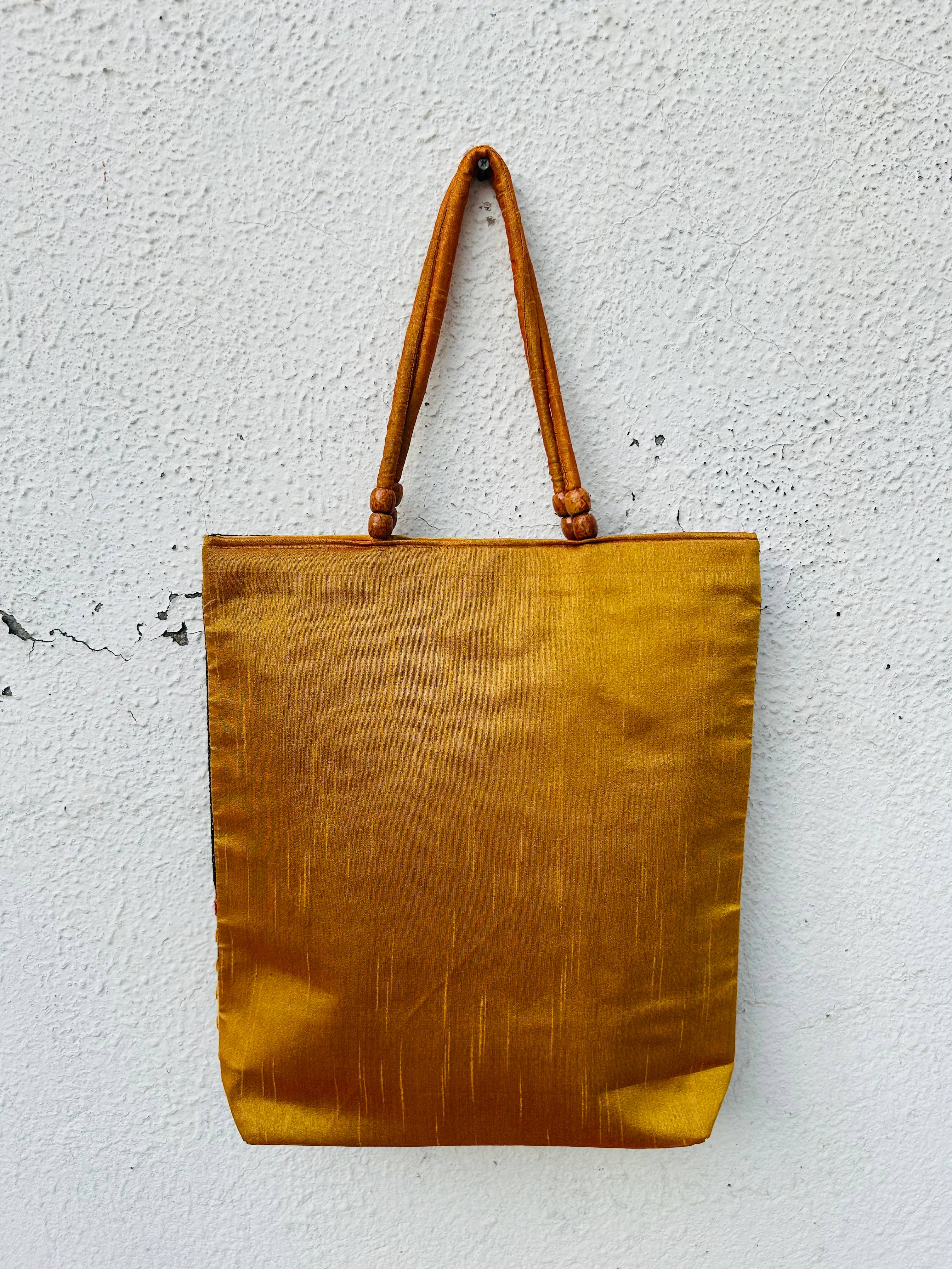 Meghcraft – Engroshandel Tote bag - Dame – Indisk broderet patchworktaske kvindetaske boho-tasker6