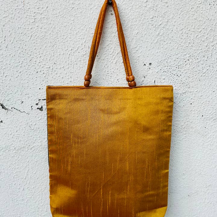 Meghcraft – Engroshandel Tote bag - Dame – Indisk broderet patchworktaske kvindetaske boho-tasker6