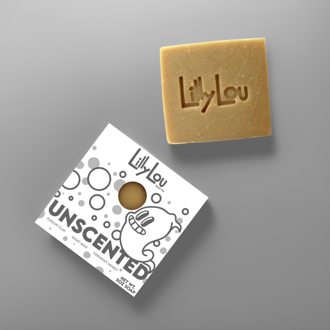 Lilly Lou Soap Co. - Wholesale Bar Soap - Unscented Soap Bar | Goat Milk Soap | Fragrance Free Soap 1