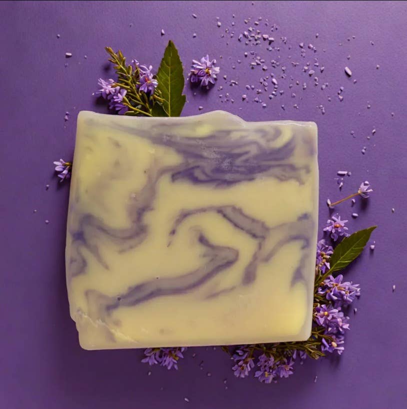 Kleine Auszeit Manufaktur - Wholesale Zeepblok - LAVENDER PEKELZEEP3