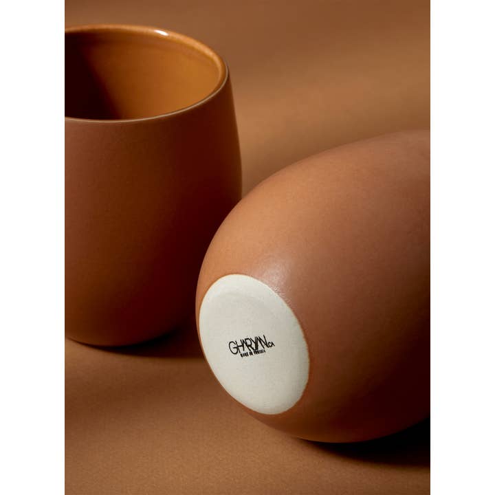 GHARYAN Stoneware & Olive Wood Tableware | Ships from USA – wholesale Coffee/tea cup – Handmade Stoneware Coffee & Tea Cup | Epa 15 oz6