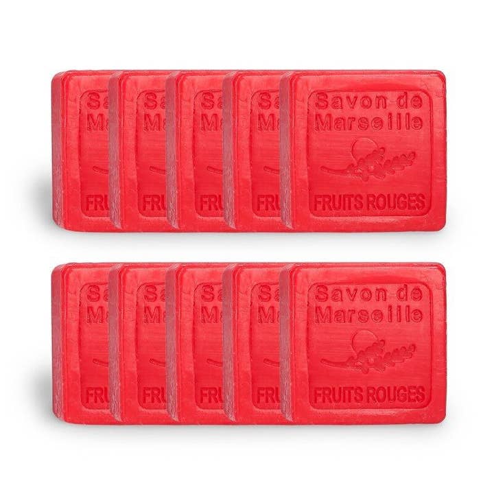 Jabón para huéspedes con fragancia de frutos rojos para venta al por mayor de Le Chatelard 1802