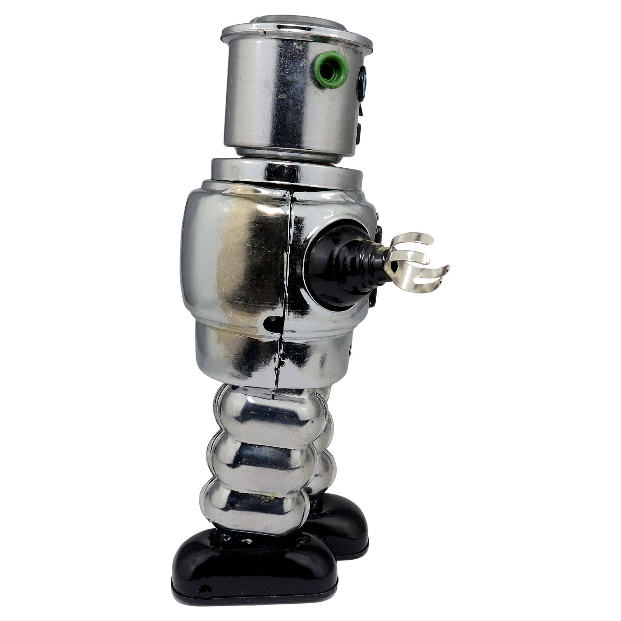 Tribal Trade GmbH - Wholesale Decorative Figurine - Robot Mechanical Roby Robot silver tin robot3