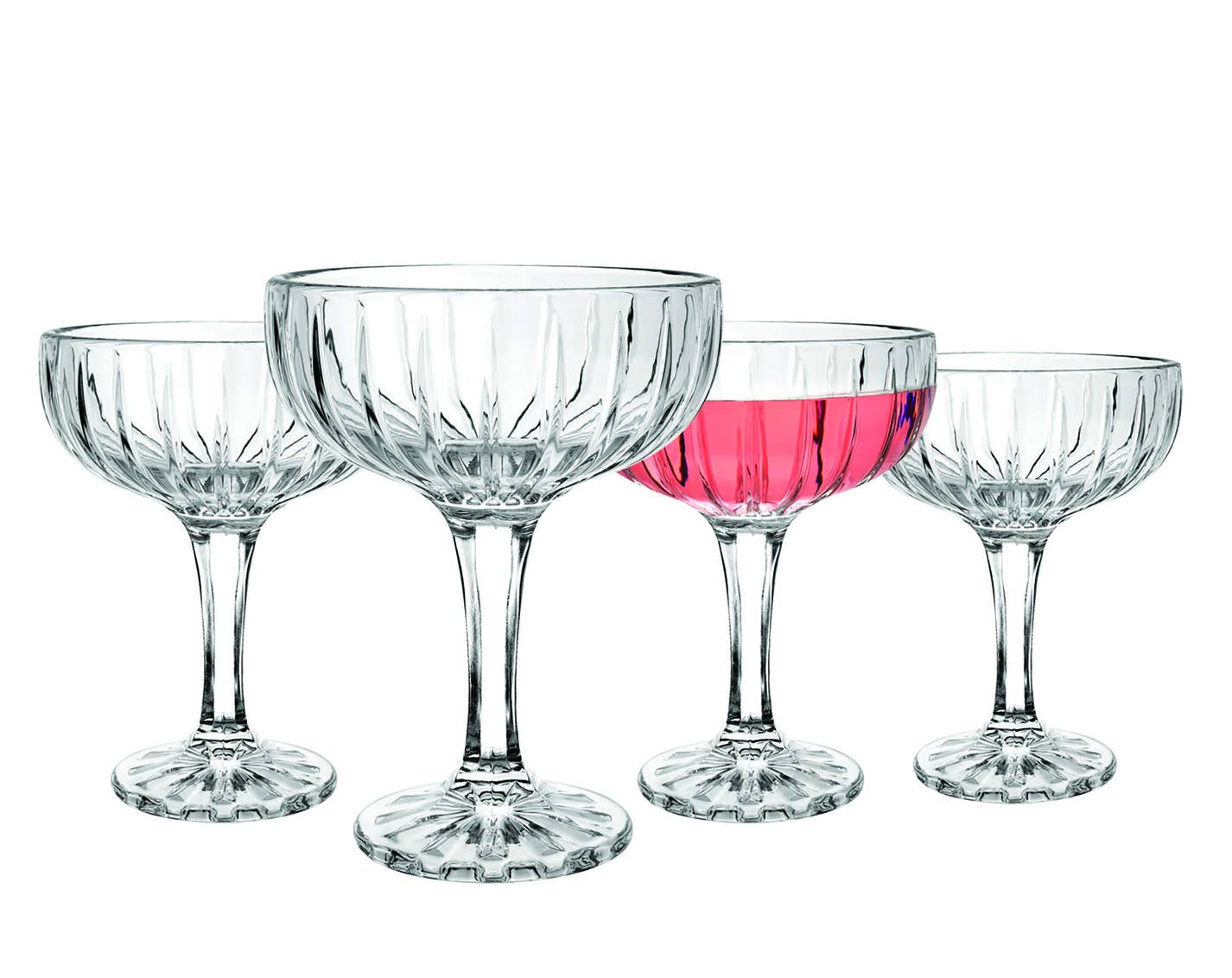 Godinger – Großhandel Cocktail-/Schnapsglas – Set mit vier Porto Coupe Gläsern