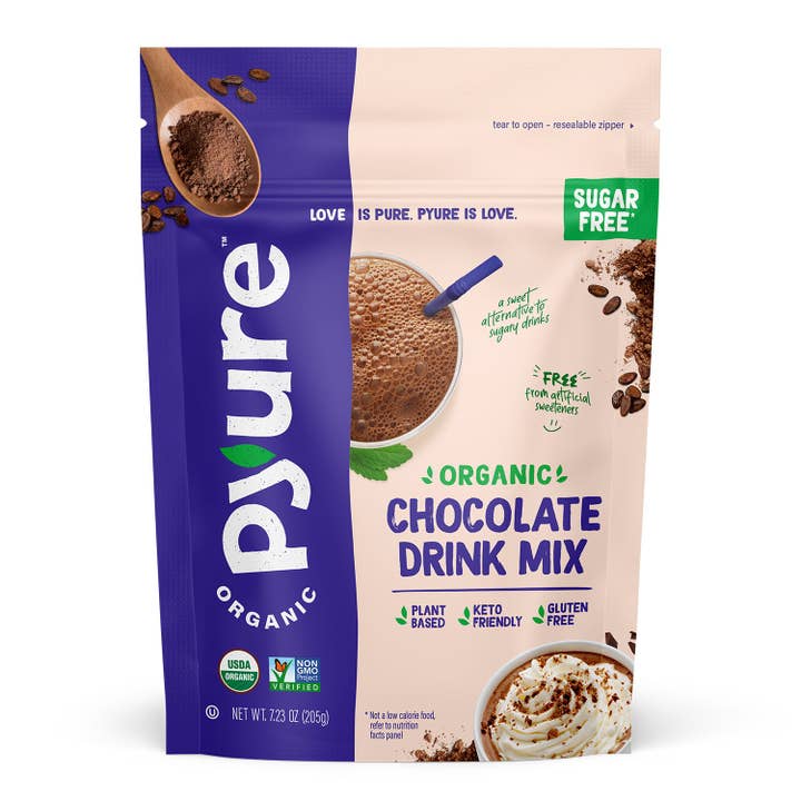 Pyure Organic - Wholesale Hot Cocoa Mix/Kit - Organic Chocolate Drink Mix With Cocoa