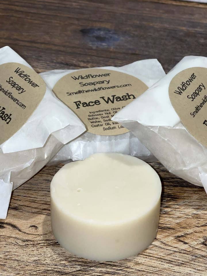 Face Wash for wholesale by Wildflower Soapary