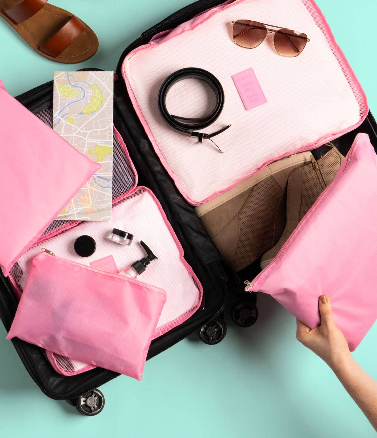 DM Merchandising - Wholesale Packing Cube - En Route Travel Cube Sets2