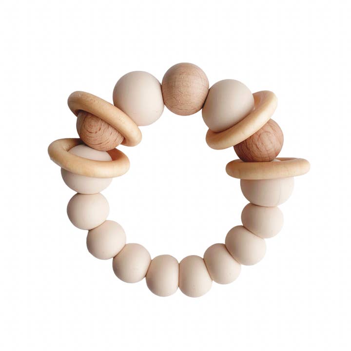 Nolah – wholesale Teether (not clip-on) – Baby – Multiway Silicone Teething Ring