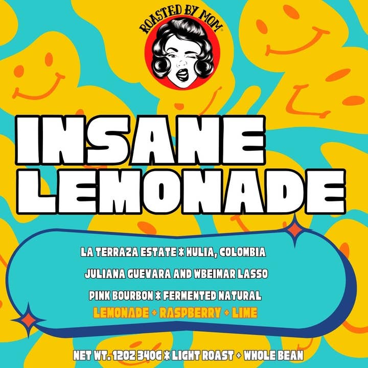 Insane Lemonade Pink Bourbon for wholesale by Roasted By Mom Coffee
