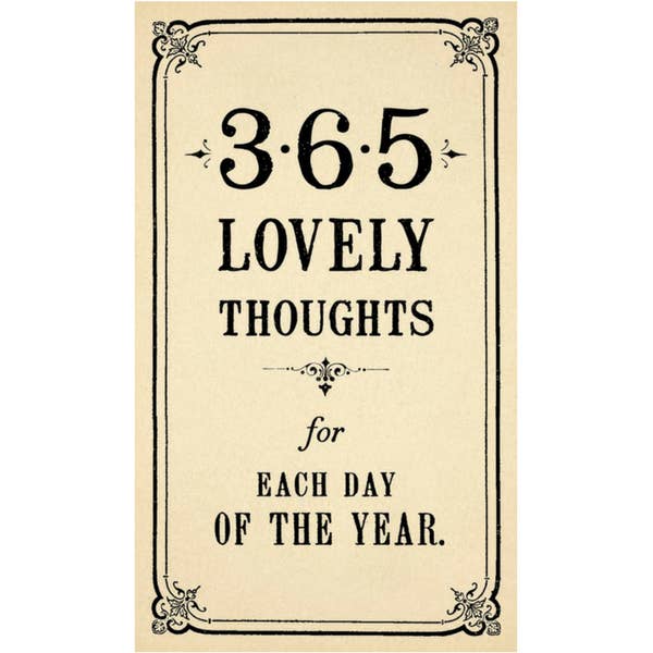 Sugarboo & Co - Wholesale Notepad - 365 Lovely Thoughts for Each Day of the Year