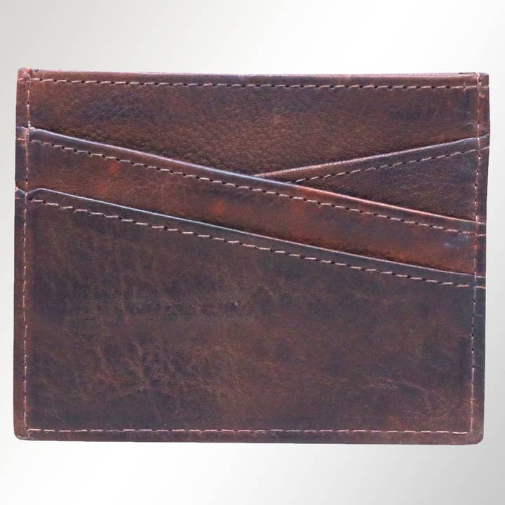 LS Western - Wholesale Card Holder - Unisex - ADCCM102 Slim Leather Card Holder - Minimalist Wallet for Everyday Carry4