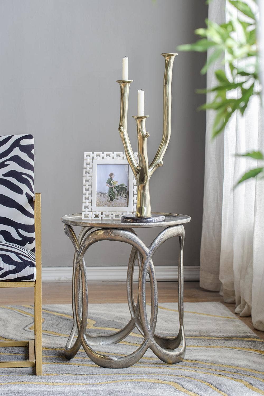 A&B Home Group Inc. - Wholesale Candle Holder - 8.5x6x24.5" Multi Taper Candle Holder - Gold1