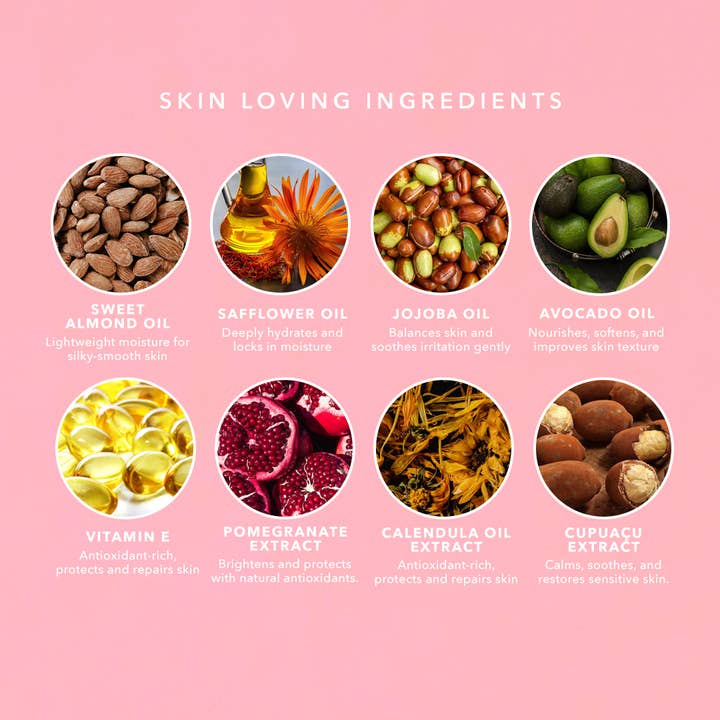 NCLA Beauty - Wholesale Bath/Body Oil - So Rich Pink Champagne Revitalizing Treatment Oil2