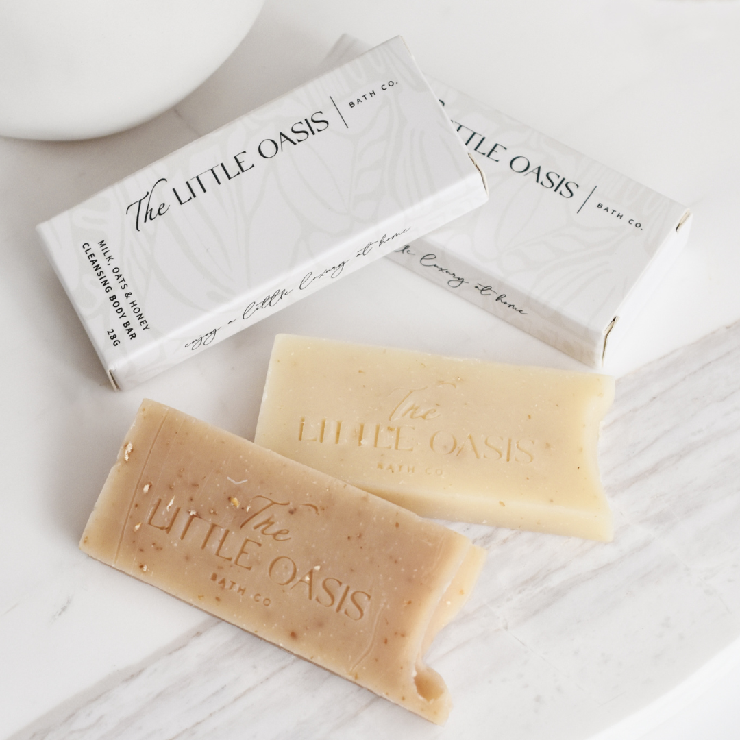 The Little Oasis Bath Co. - Wholesale Bar Soap - CLEANSING BODY BAR - 28G0